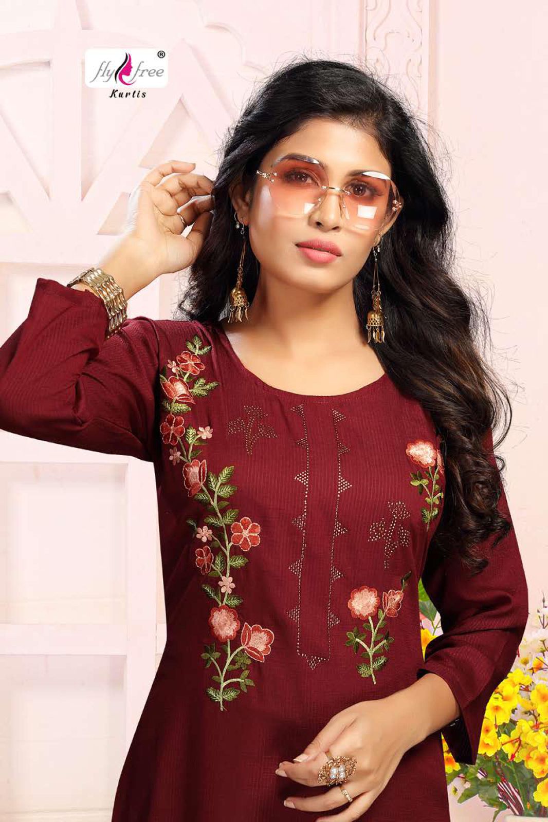 Fly Free Zian Ethnic Wear Fancy Designer Ready Made Dress Collection